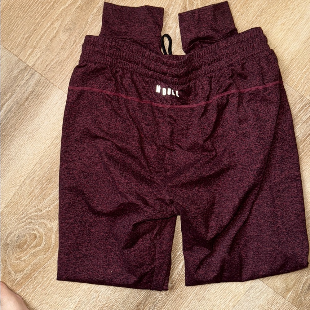 NOBULL Burgundy Jogger Pants